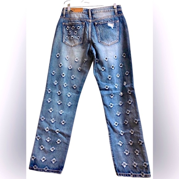 Save the Turtles BLUE TURTLE Jeans NWT! Size 3 Jeans🌷💖 - Picture 2 of 11